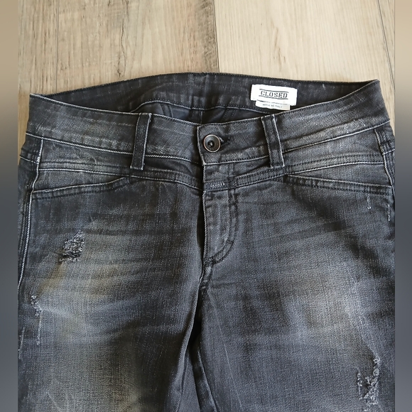 CLOSED jeans in black, Made in Italy, Size 26 - Picture 2 of 6